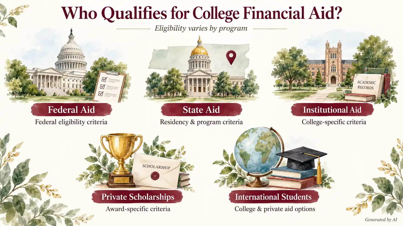 Who qualifies for college financial aid